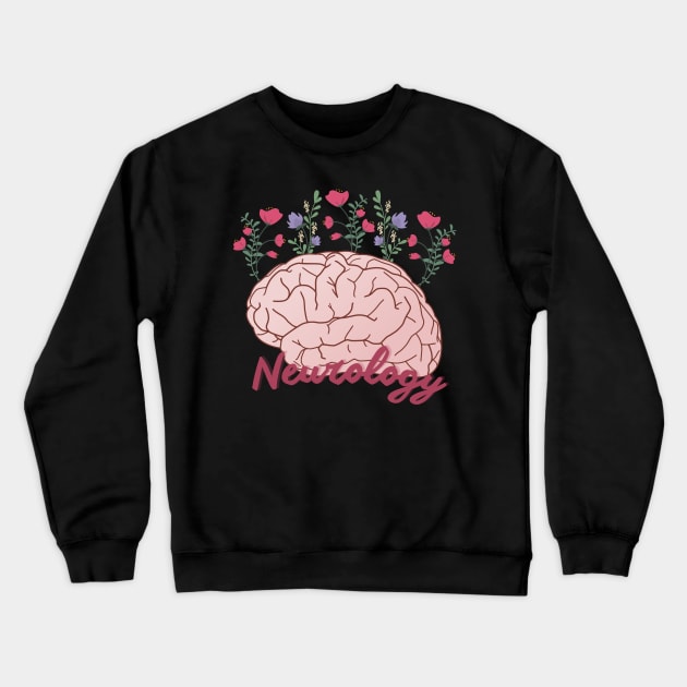 Neurology Crewneck Sweatshirt by Dr.Bear